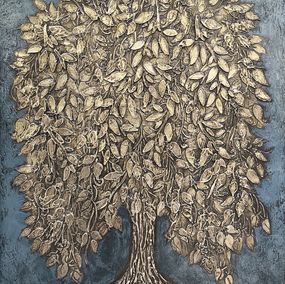 Painting, Roots of Resilience, Hasmik Mamikonyan