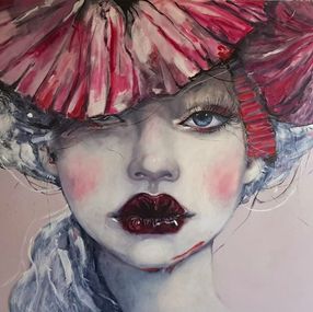 Peinture, Blueberry kiss, Mary Noga