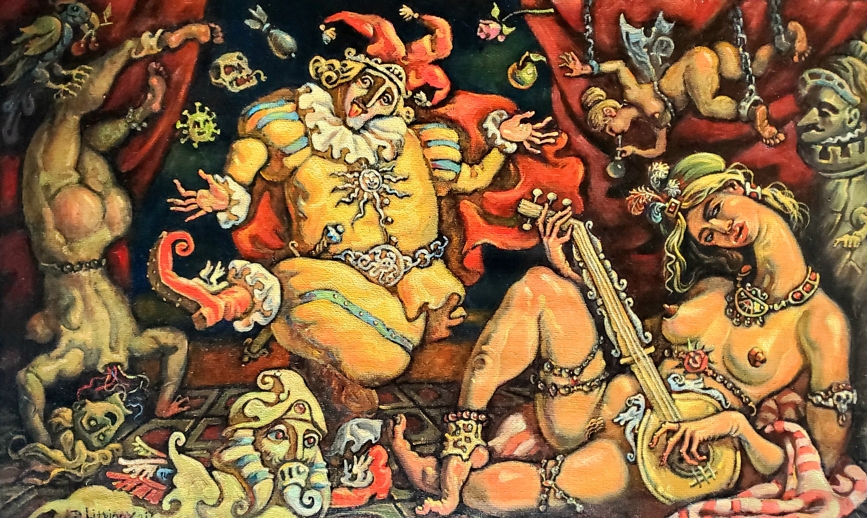 Daniil Litvinov, Bacchanalia Daniil Litvinov, Bacchanalia