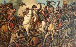 Pittura, Napoleon at Austerlitz, Daniil Litvinov