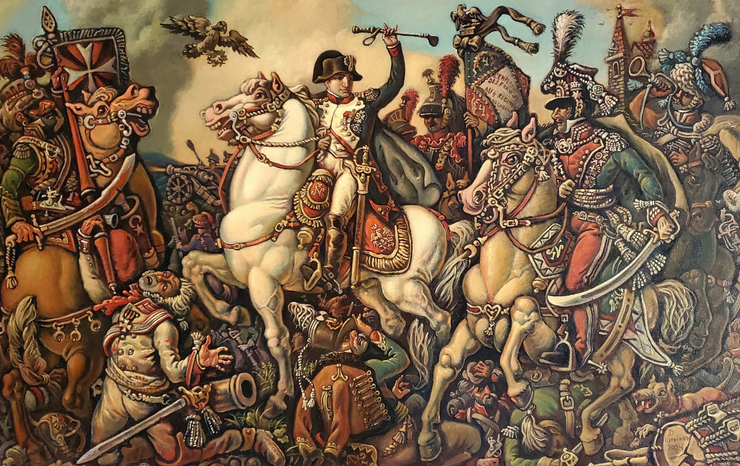 Daniil Litvinov, Napoleon at Austerlitz Daniil Litvinov, Napoleon at Austerlitz