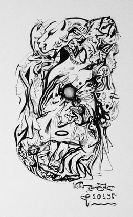 Gemälde, Fantasy, Saba Dolikashvili