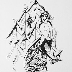 Painting, Walking, Saba Dolikashvili