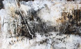 Pintura, Open Sky, Gustavo Díaz Sosa