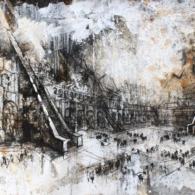 Peinture, Open Sky, Gustavo Díaz Sosa