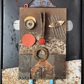 Sculpture, Homme fusée, Alain Signori