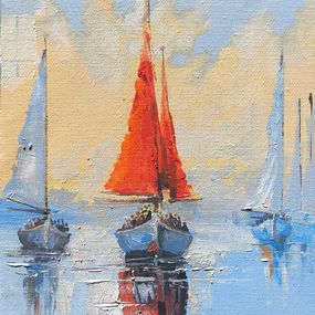 Peinture, Crimson Sail, Hrach Baghdasaryan