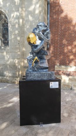Escultura, Singe Penseur, Stéphane Munoz