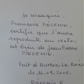 Jean-Pierre Pincemin, Sans titre Jean-Pierre Pincemin, Sans titre
