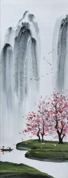 Pittura, Paysage chinois 708, Xiu
