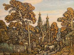 Pintura, Autumn, Province, Oleg Litvinov