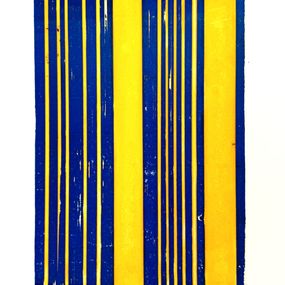Print, Sans titre Bleu Jaune, Renaud Allirand