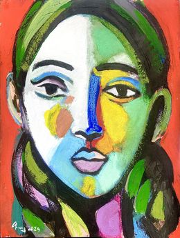 Painting, Portrait, Guy Ghazanchyan