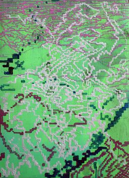 Gemälde, Space of a Game V, Nikola Tsvetanov