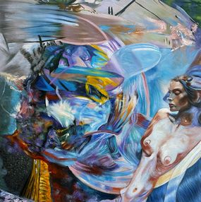 Gemälde, A Dance with the Light On, Reanna Emanouel