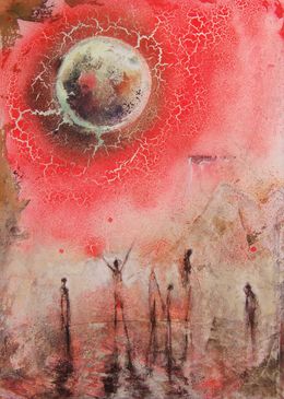 Peinture, Nouvelle Ere - oeuvre visionnaire mystique, Espolisto