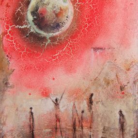 Peinture, Nouvelle Ere - oeuvre visionnaire mystique, Espolisto