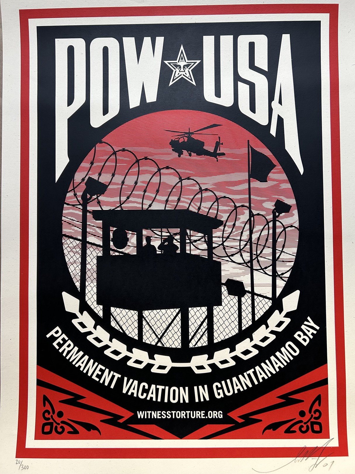 Shepard Fairey (Obey), Pow USA Shepard Fairey (Obey), Pow USA