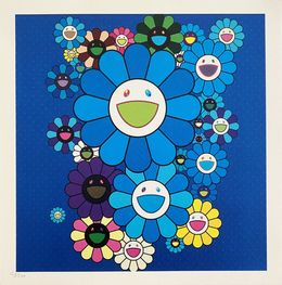 Drucke, Blue Velvet and Rose Velvet, Takashi Murakami