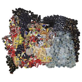 Stampe, Paper and Silver, El Anatsui