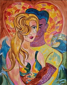 Gemälde, La Reconciliación, Victor Coll