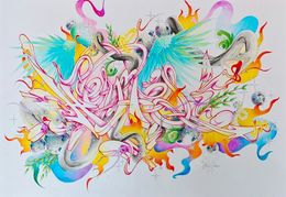 Zeichnungen, Drawing 2, Lady K