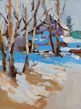 Pittura, Winter landscape, Schagen Vita