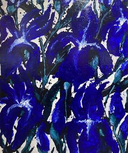 Painting, Indigo, Pierre Prèneron