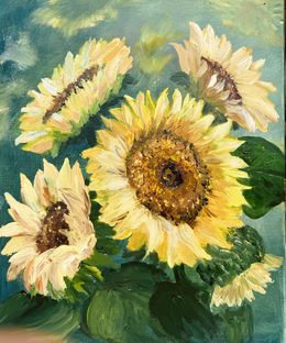 Painting, Tournesols, Oleksandra Horscroft