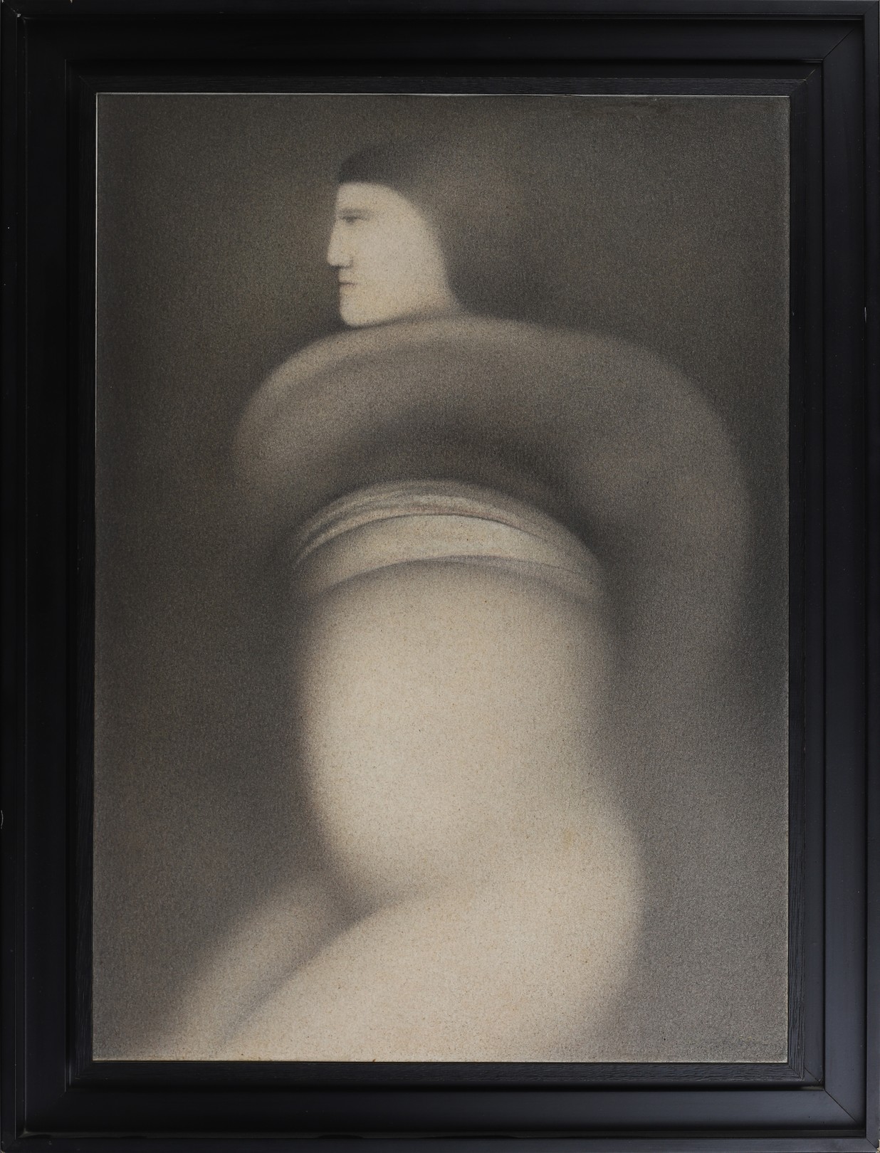 Georges Bru, Personnage au ventre dénudé Georges Bru, Personnage au ventre dénudé