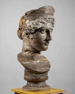 Sculpture, Broken gold, Massimiliano Pelletti