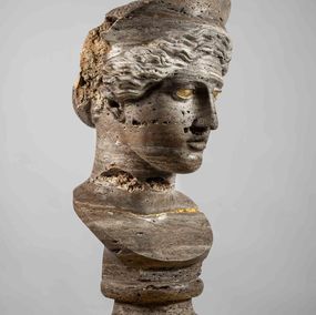 Sculpture, Broken gold, Massimiliano Pelletti