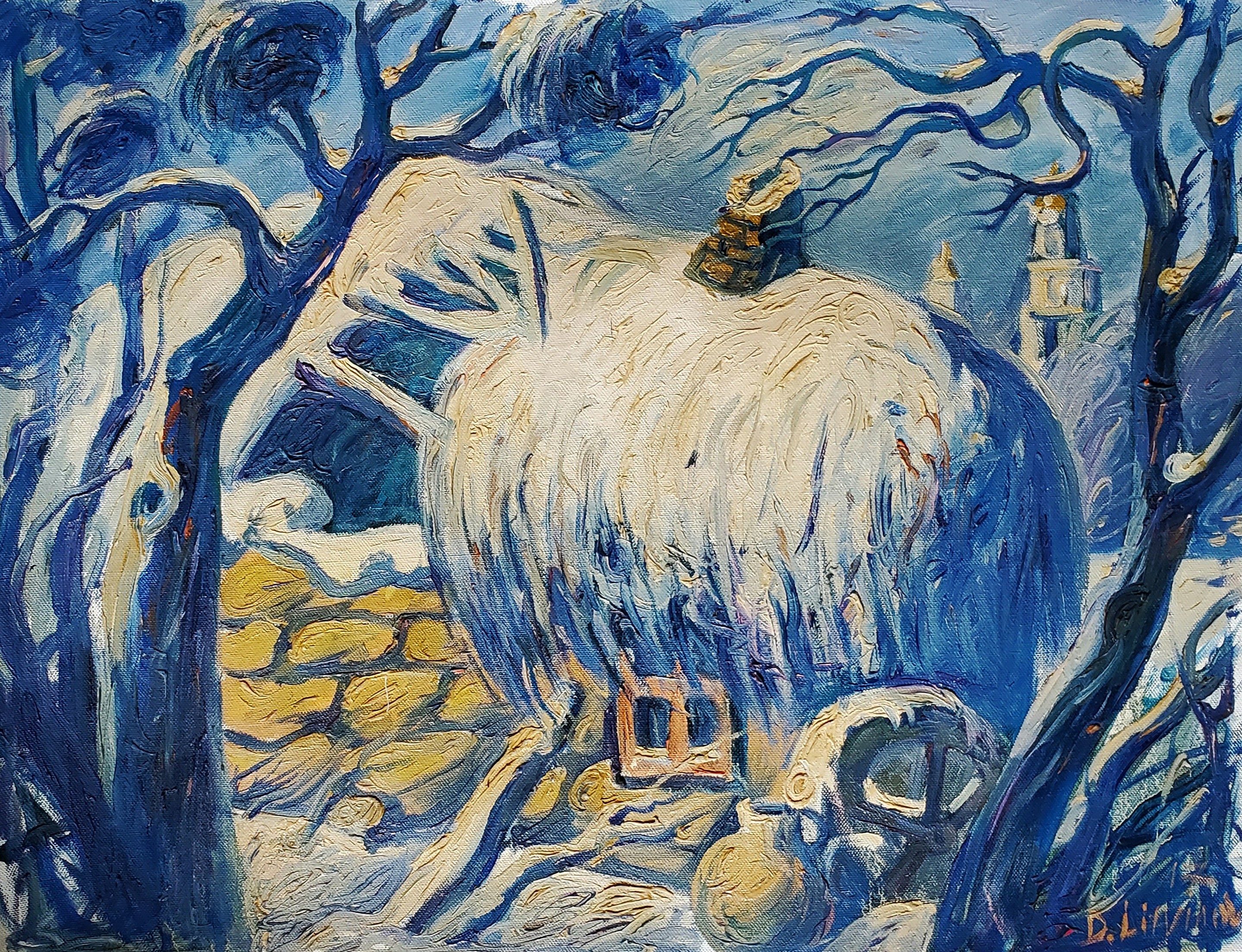 Daniil Litvinov, Winter in the Village Daniil Litvinov, Winter in the Village