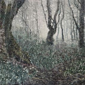 Painting, The Age of snowdrops, Iurii Dzhinaliev