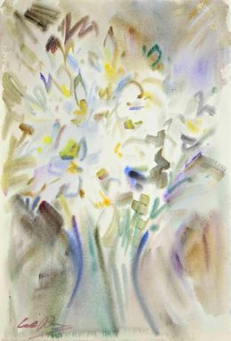 Fine Art Drawings, Bouquet of Flowers, Carlo Ravagnan