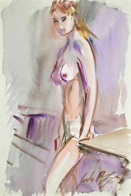 Fine Art Drawings, Female Nude, Carlo Ravagnan