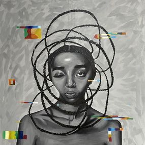 Gemälde, The glitch, Susan John