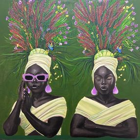Pintura, Floral crown, Susan John