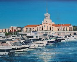 Peinture, Port. Yachts No3, Elena Petrova