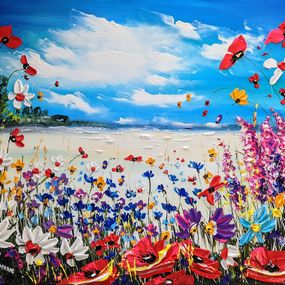 Peinture, Flower Tango, Evelina Vine