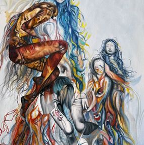 Gemälde, The Shape of Our Unfolding, Reanna Emanouel