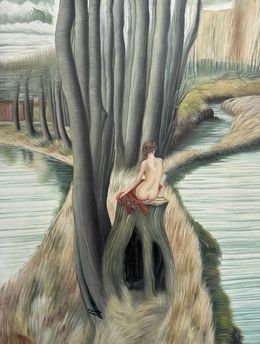 Gemälde, The Listening Tree, Reanna Emanouel