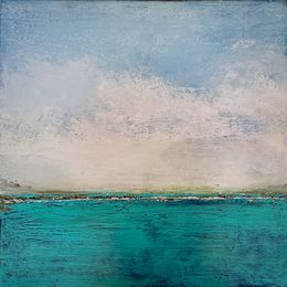 Peinture, La tête dans les nuages, Brigitte Dravet
