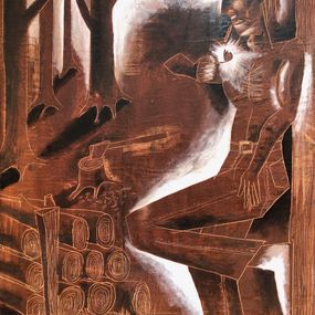 Painting, L'étincelle, Julien Cuny