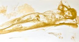 Gemälde, Body resting, Francesco Calistri