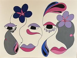 Painting, Strangers, Sasha Bernardes
