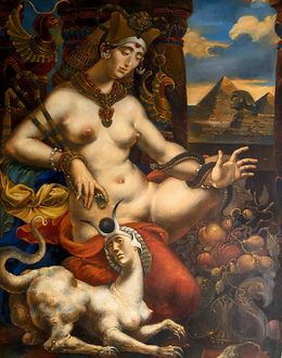Painting, Cleopatra, Oleg Litvinov