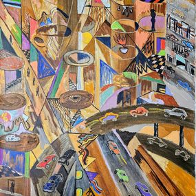 Gemälde, Ciudad geométrica, Victor Coll