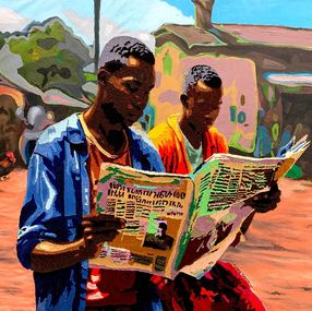 Gemälde, Stories of the street, Toheeb Ibrahim