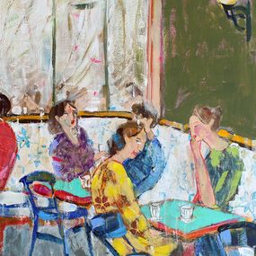 Painting, Chloé, j'aimerais être avec toi, Lourdes Ral